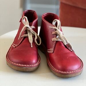 Duckfeet Red Leather Sjaelland ankle boots size 38
